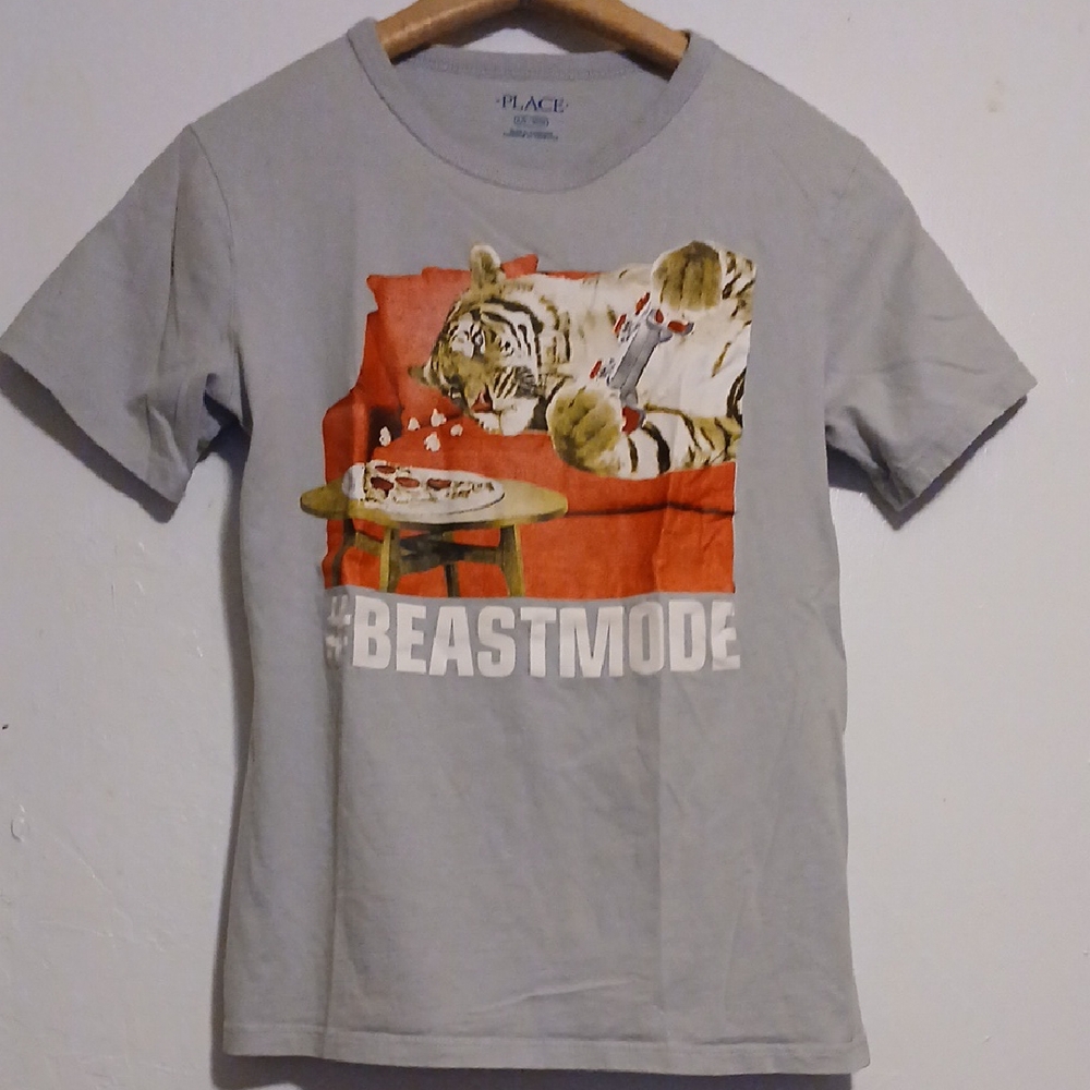 The Children's Place #beastmode Tiger Boys Shirt L